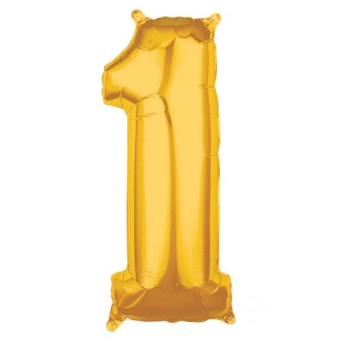 26-inch Number Balloon (Gold)