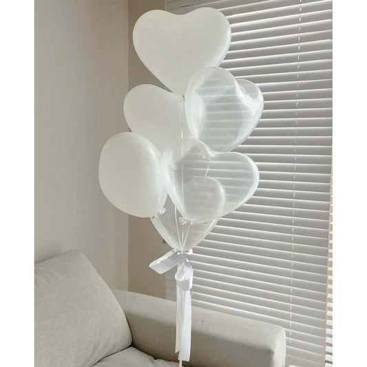 Floating Balloon Hearts (4 Balloons)