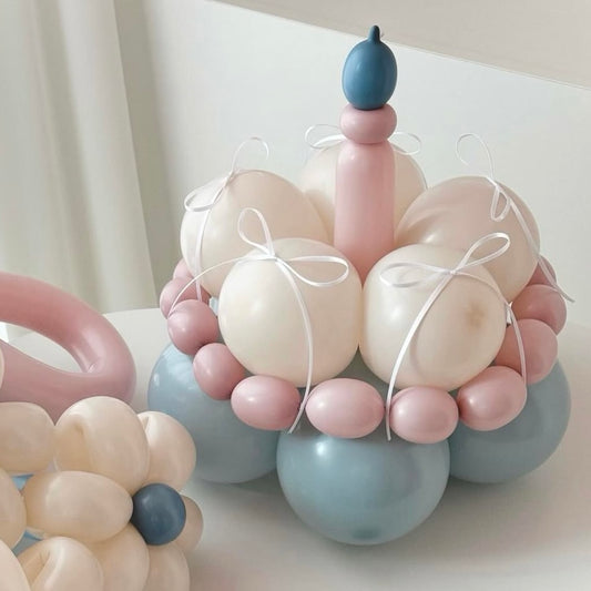 Balloon Birthday Cake (Medium)