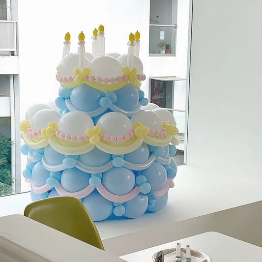 Balloon Birthday Cake (Large)